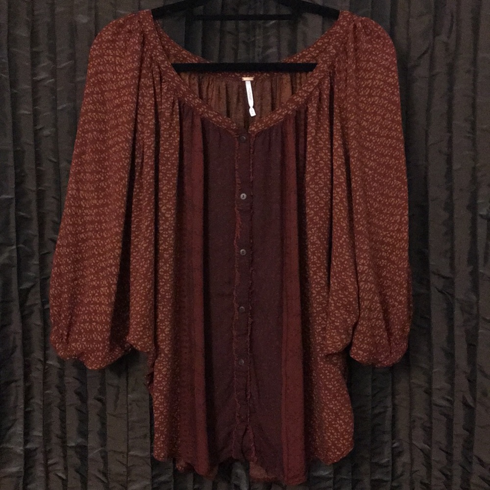 Free People Ultra Comfy Boho Top - Medium